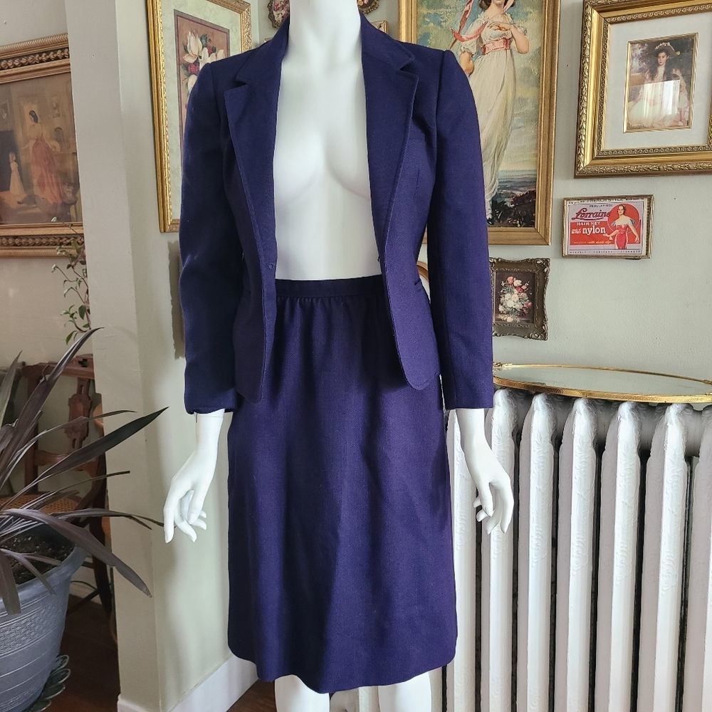 Vintage Evan-Picone Skirt Set